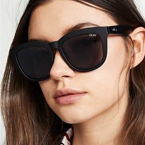 Quay Australia Zeus Sunglasses - Matte Black